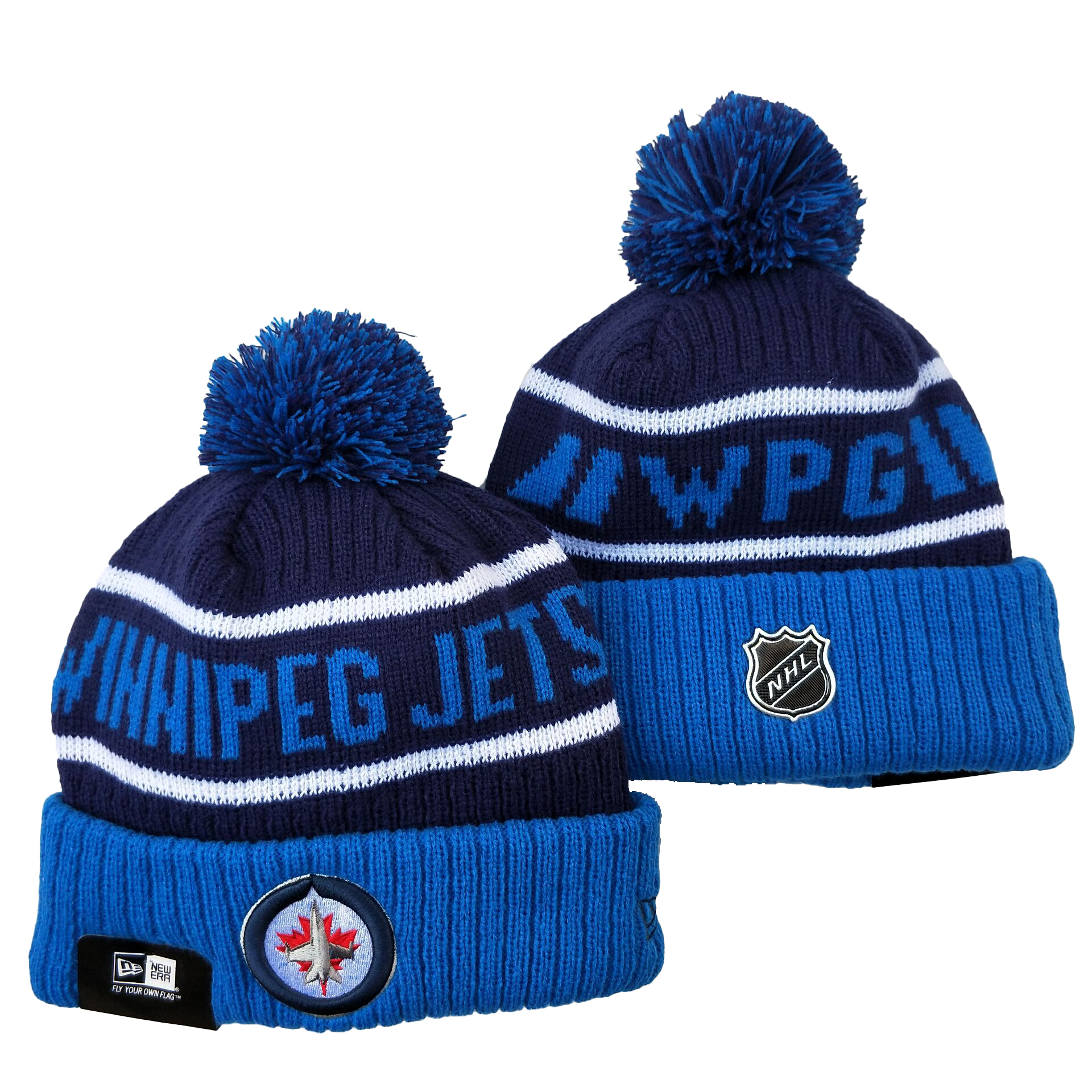 Winnipeg Jets Knit Hats 001